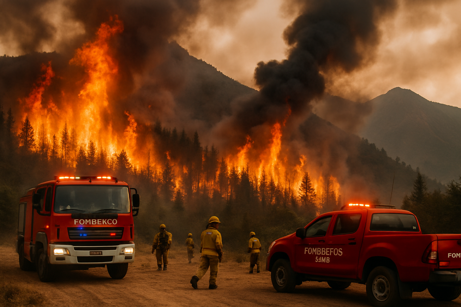 Chile Wildfires Death Toll Rises to 20 as State of Catastrophe Declared in Biobío and Ñuble Regions