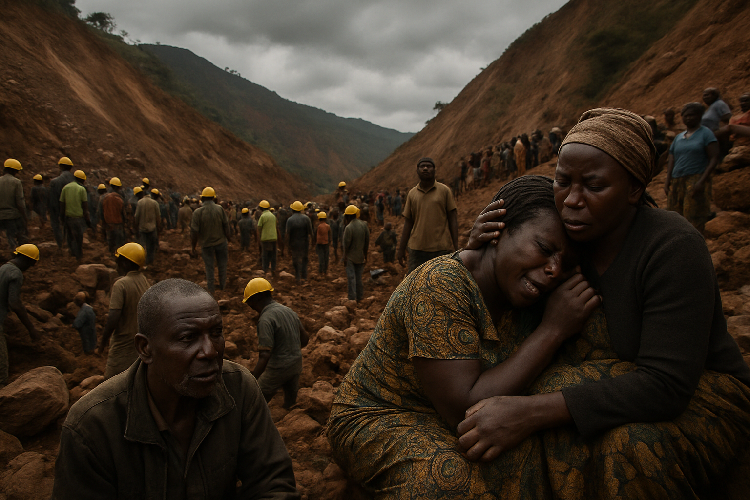 Death Toll Rises to 300 in Catastrophic DR Congo Mine Collapse