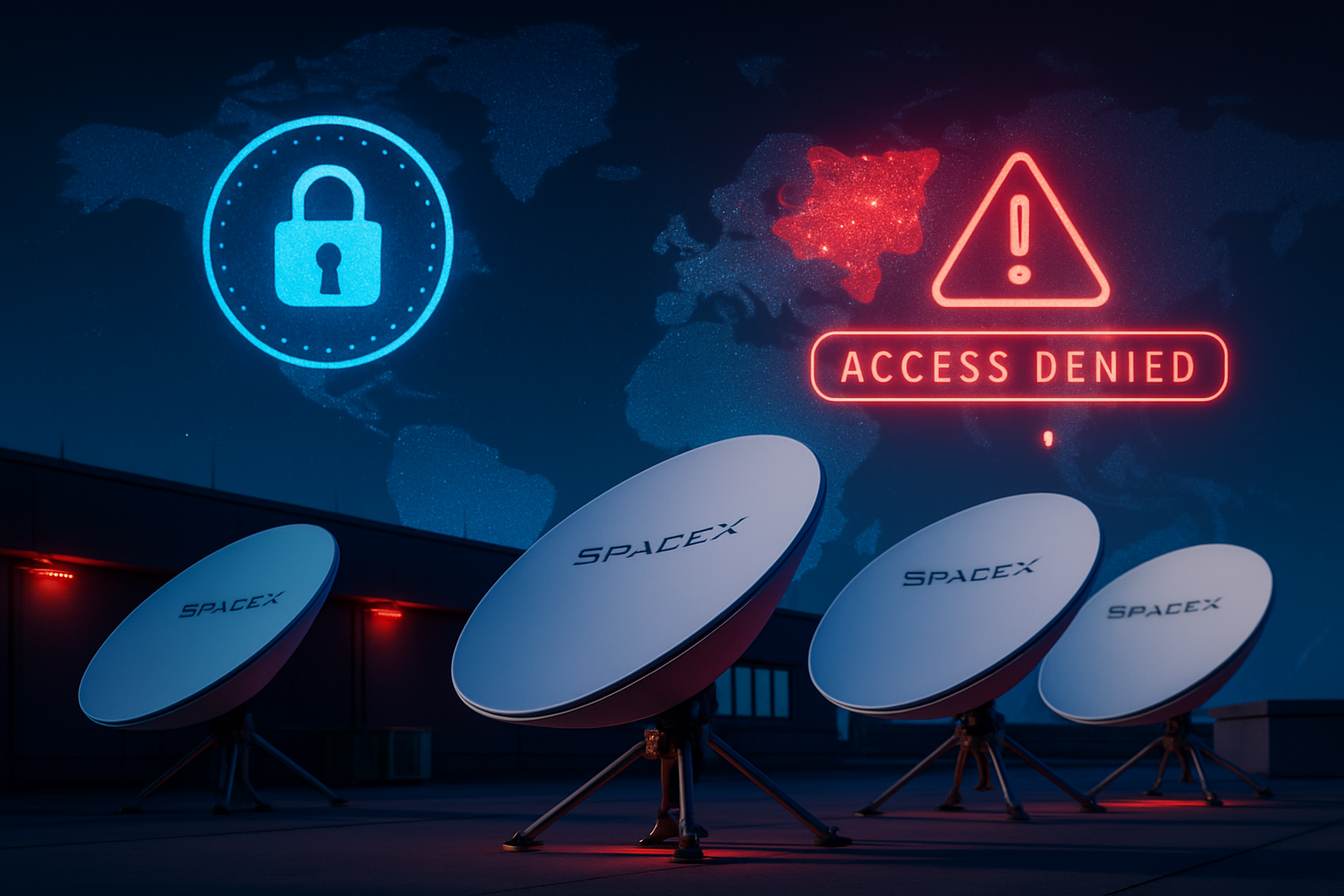 SpaceX Blocks Russian Exploitation of Starlink Network in Ukraine Drone Attacks