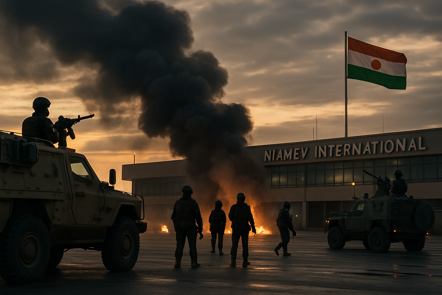 Niger Accuses France, Benin and Côte d'Ivoire of Sponsoring Airport Attack as AES Alliance Condemns "Premeditated" Assault