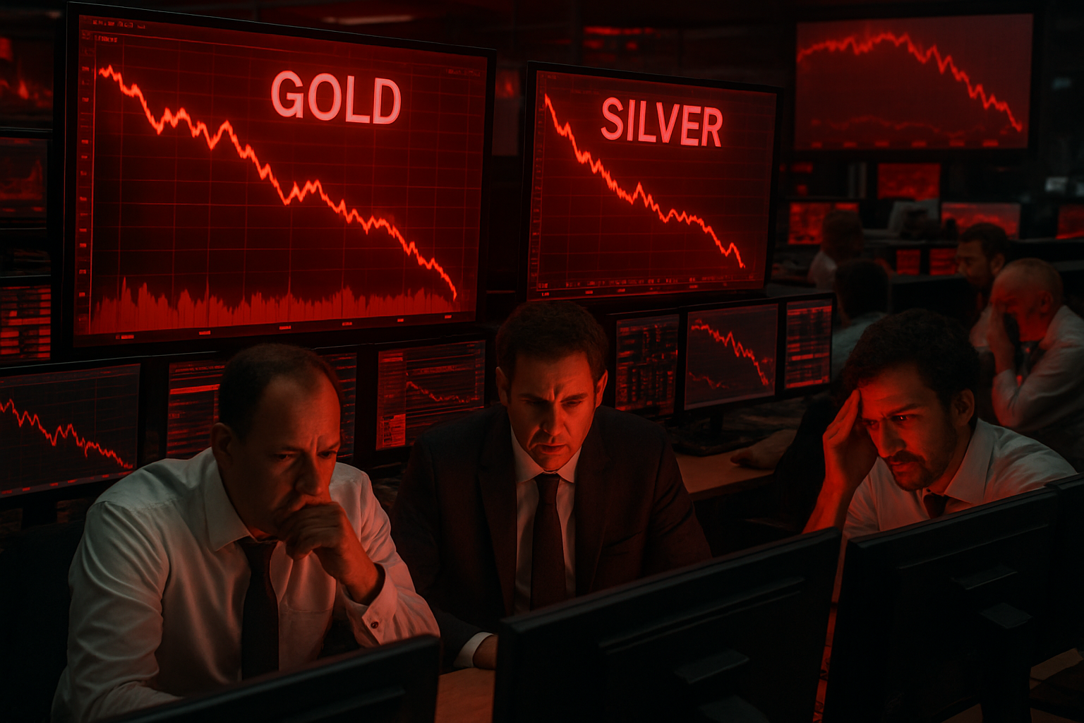 Silver Crashes 36% in Historic Single-Day Plunge as Gold Tumbles from Record Highs