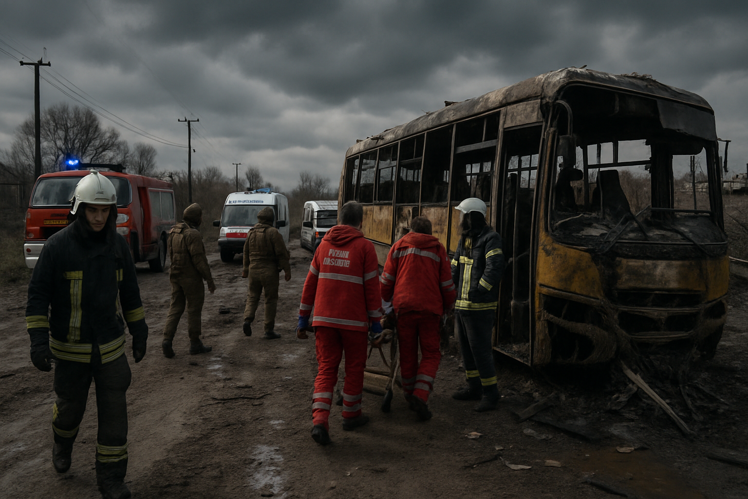 Russian Drone Strike Kills 15 Ukrainian Miners Returning from Shift in Dnipropetrovsk Region