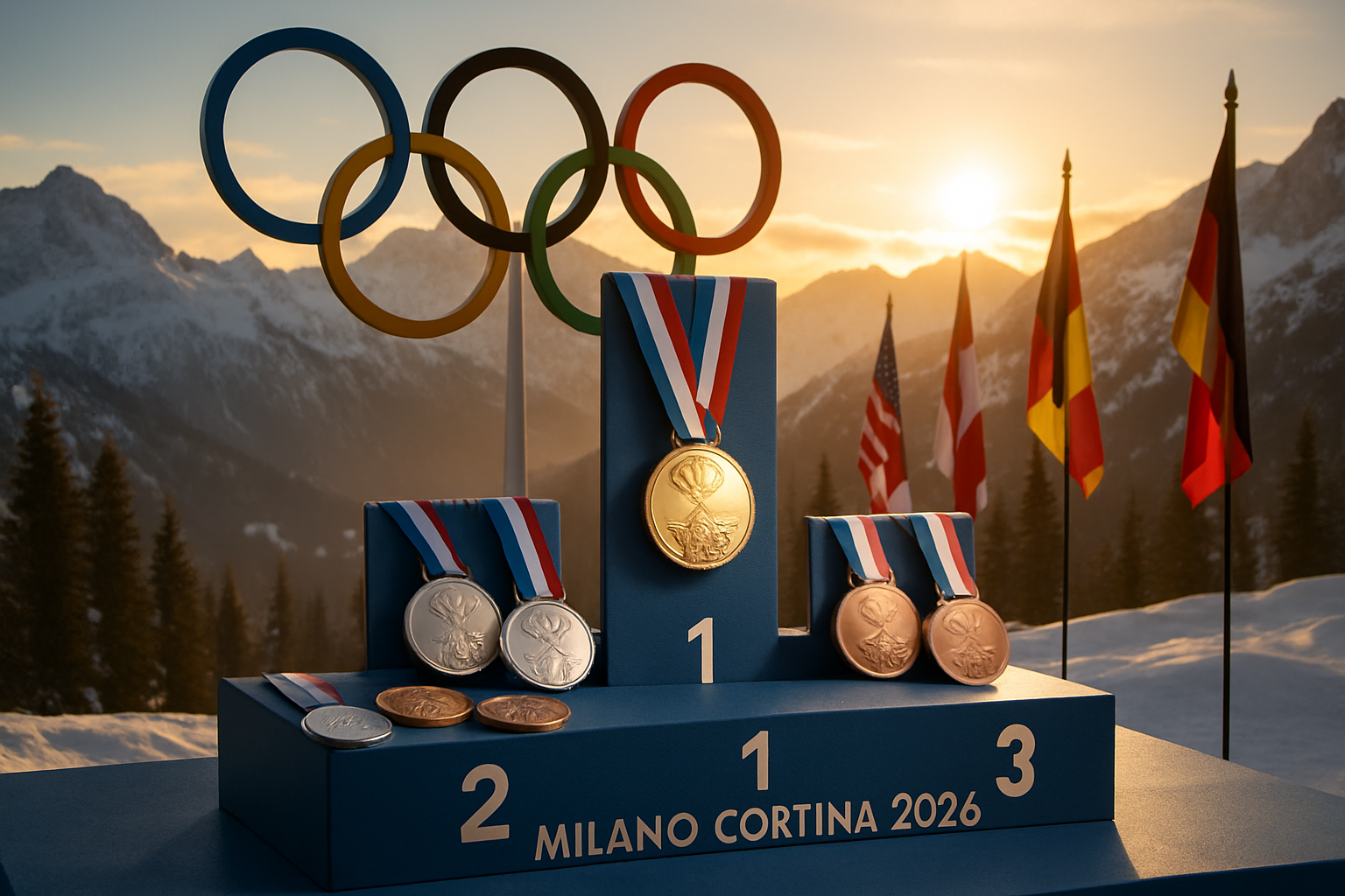 Historic Medal Moments as 2026 Winter Olympics Enter Second Day