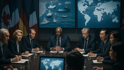 40+ Nations Coordinate Emergency Response to Iran's Strait of Hormuz Blockade in Historic Crisis Meeting