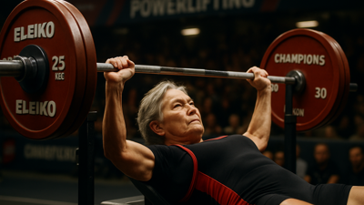 Record-Breaking 68-Year-Old Powerlifter Mava Brydges Lives for the 'Clang' of Weights
