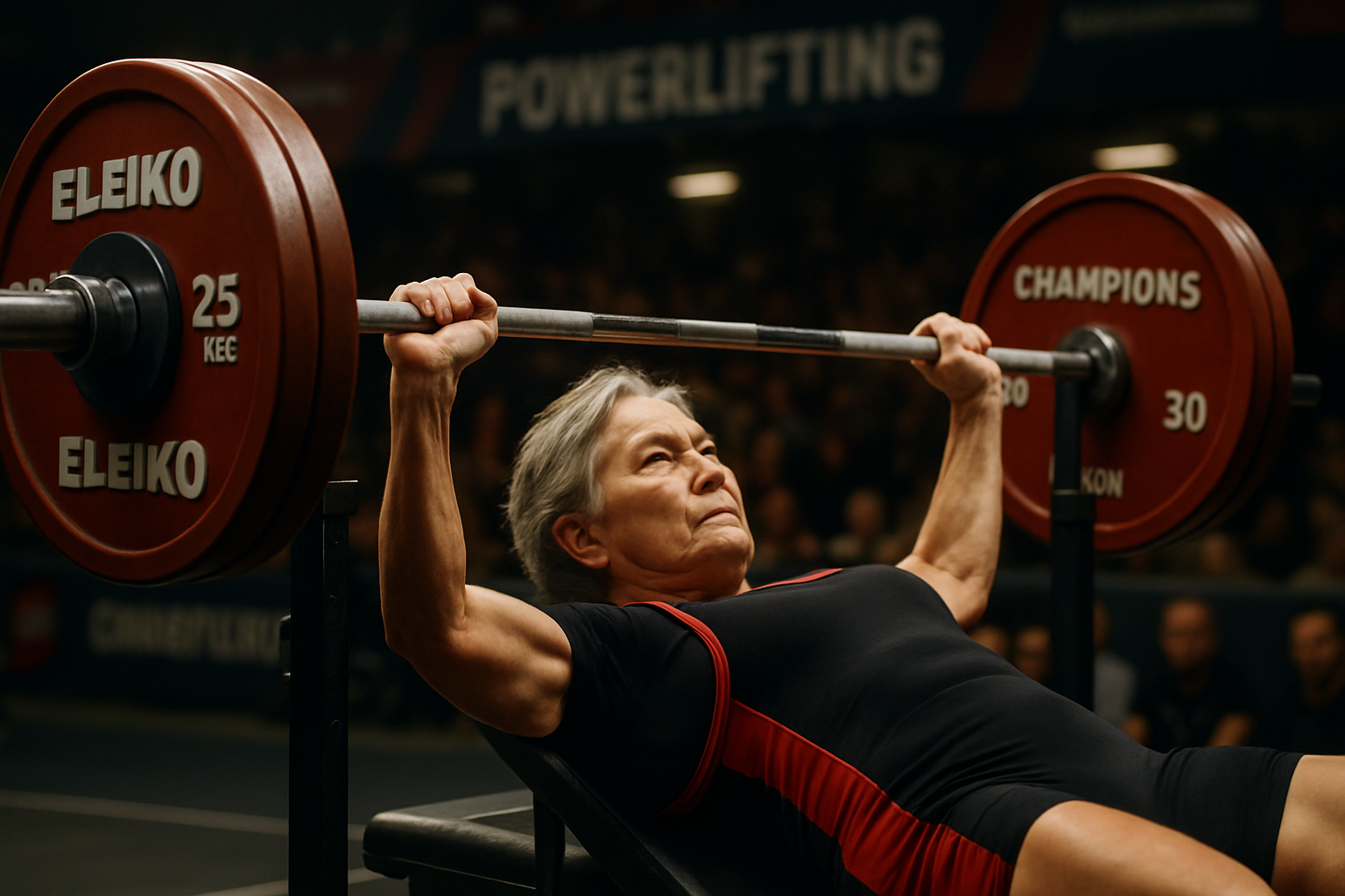 Record-Breaking 68-Year-Old Powerlifter Mava Brydges Lives for the 'Clang' of Weights