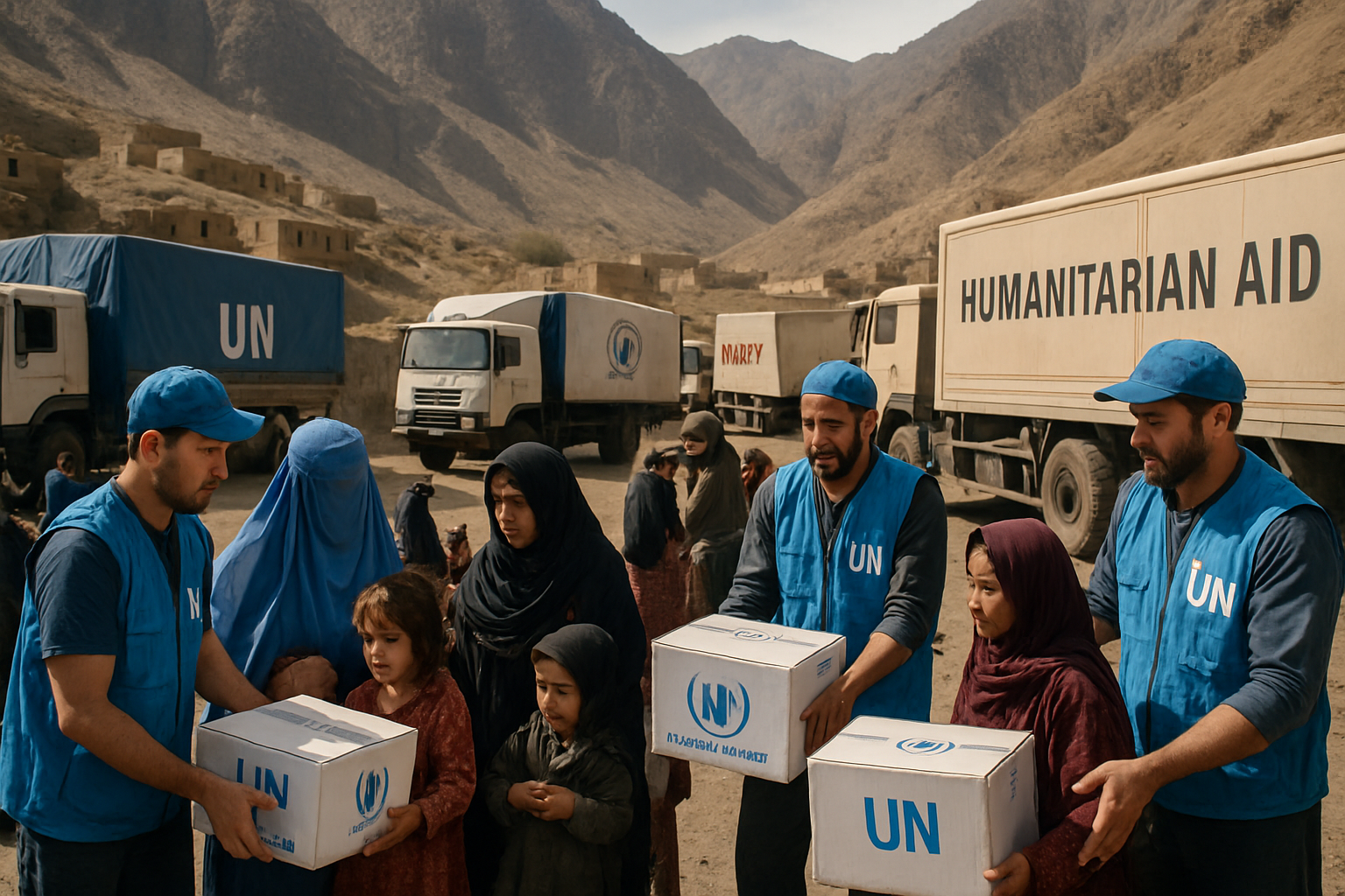 Afghanistan Aid Crisis Deepens as Trade Routes Develop Amid Regional Tensions