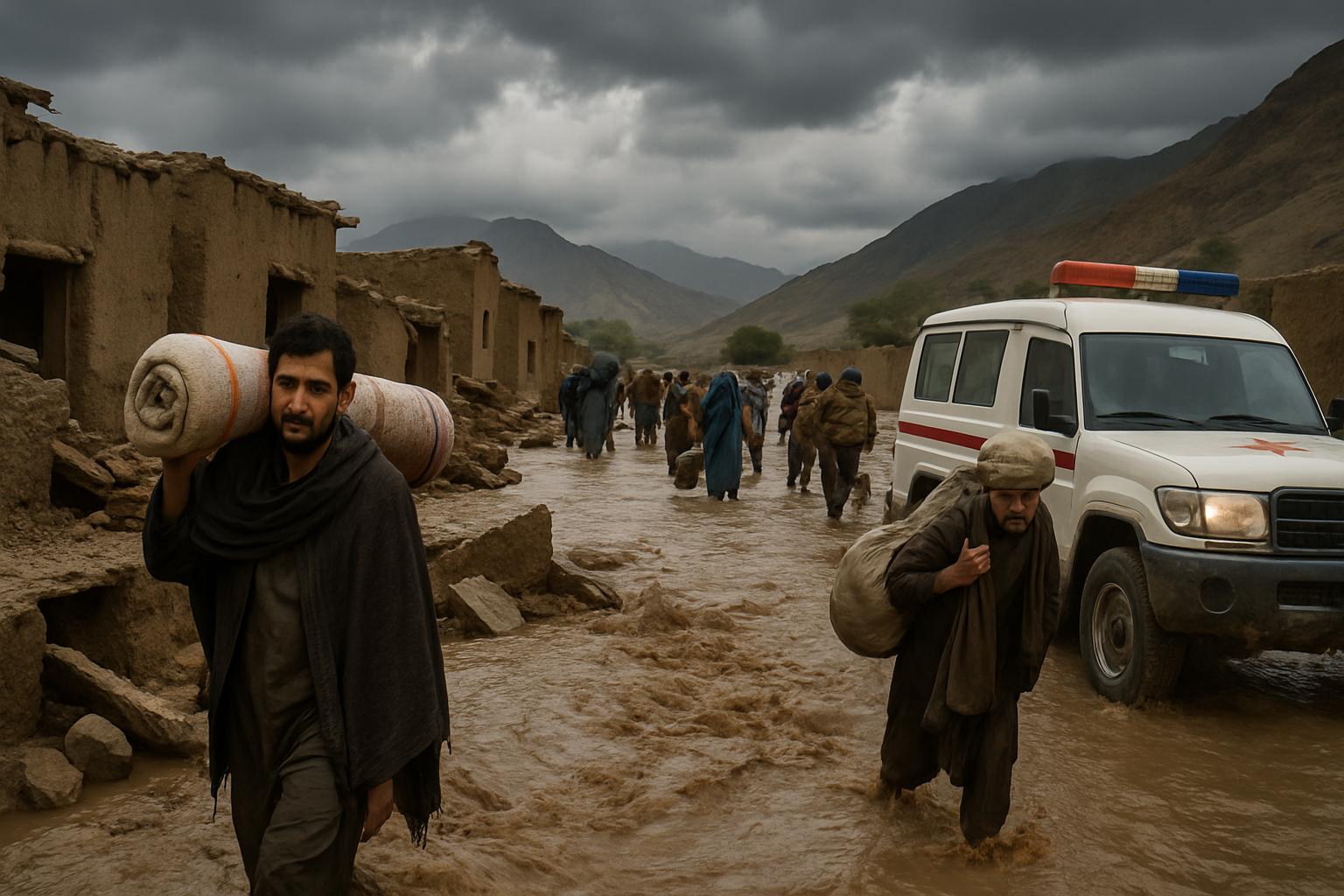 Afghanistan Faces Catastrophic Dual Crisis: 99 Dead in Nationwide Floods as Infrastructure Collapses Claim Additional Lives