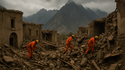 Devastating 5.8-Magnitude Earthquake Kills Eight Family Members in Afghanistan's Kabul Province