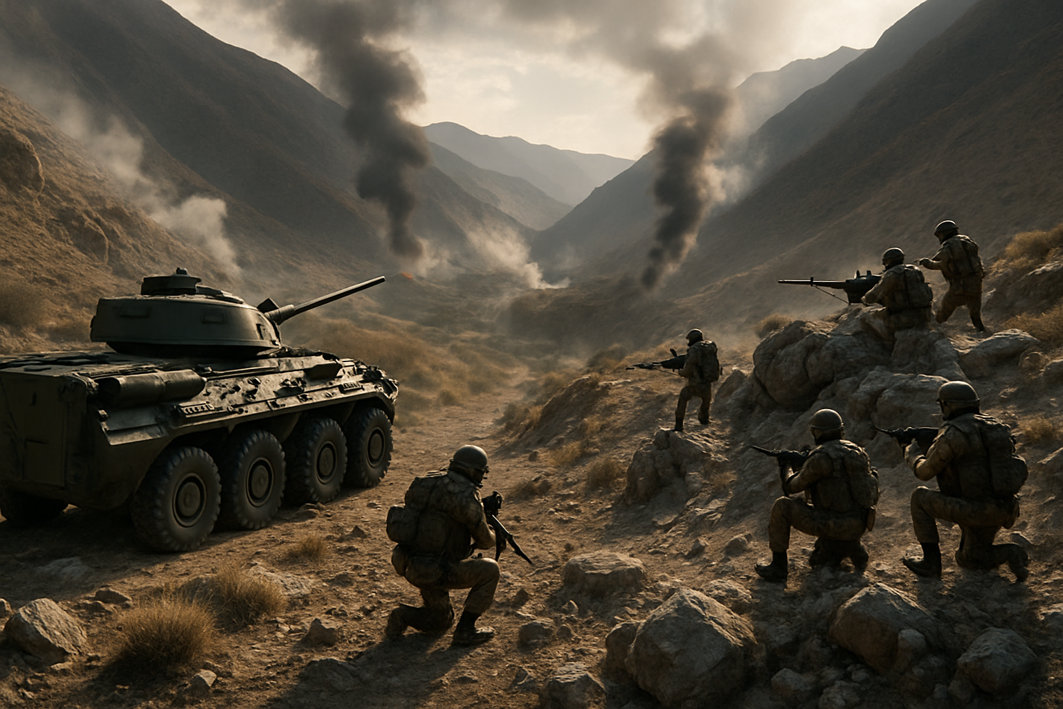 Afghanistan Launches Large-Scale Military Operations Against Pakistan Along Durand Line