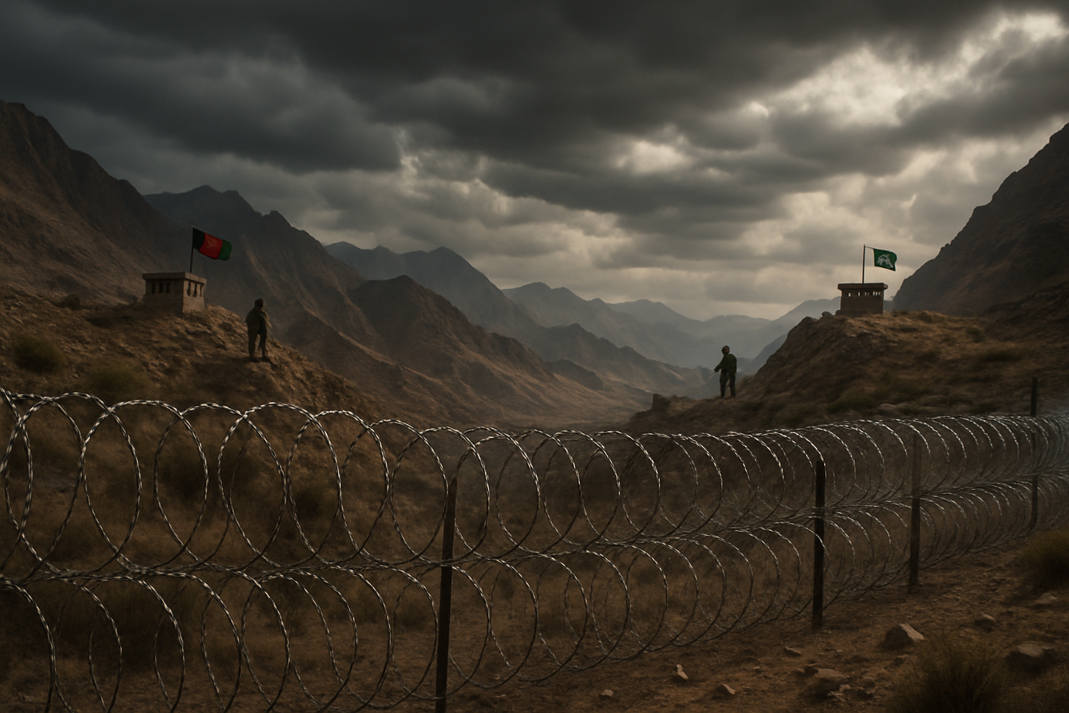 Afghanistan-Pakistan Border Crisis Escalates as Taliban Claims Cross-Border Operations