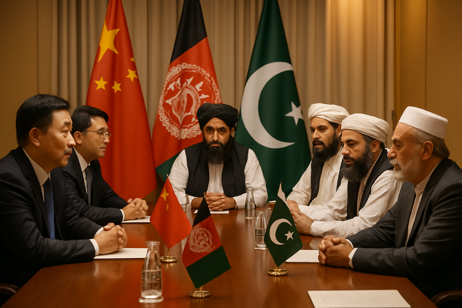 Afghanistan and Pakistan Hold Historic Peace Talks in China After Months of Military Confrontation