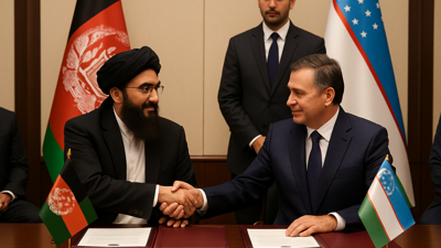 Afghanistan and Uzbekistan Sign Historic $300 Million Trade Agreements Strengthening Regional Economic Ties