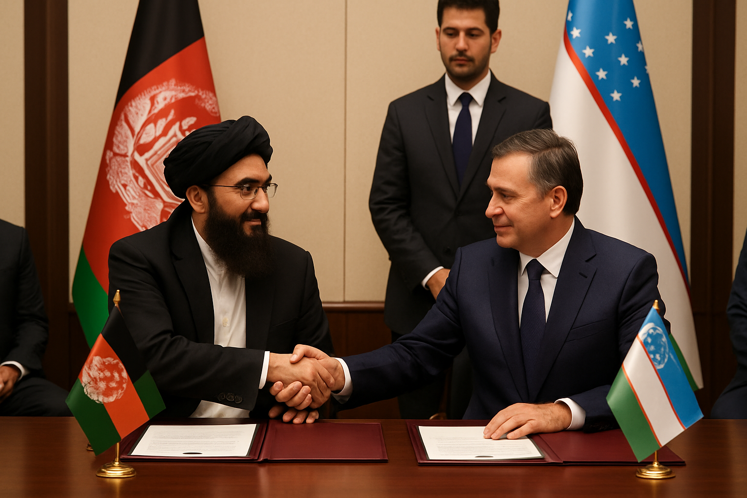 Afghanistan and Uzbekistan Sign Historic $300 Million Trade Agreements Strengthening Regional Economic Ties