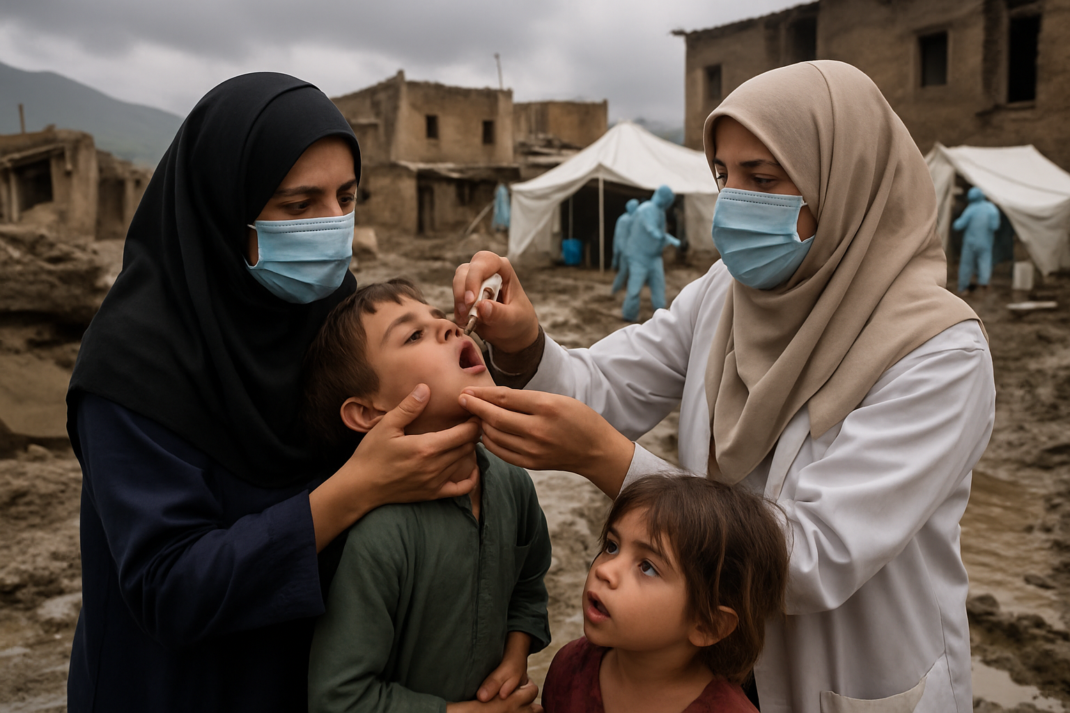 Afghanistan Faces Deadly Weather Crisis as National Polio Campaign Prepares to Launch