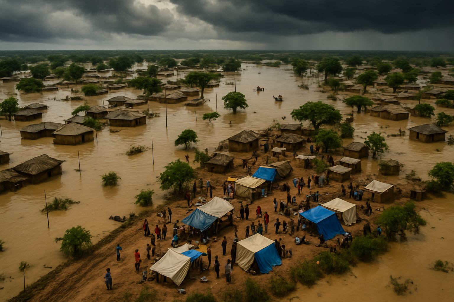 Millions Affected as Severe Flooding Devastates Africa While International Aid Agencies Struggle to Respond