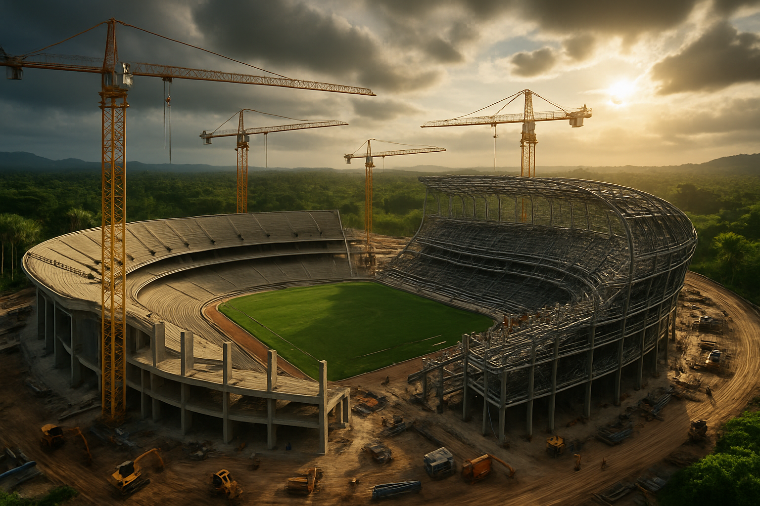 Cross-Continental Sports Infrastructure Boom: Africa and Pacific Nations Accelerate Development Programs