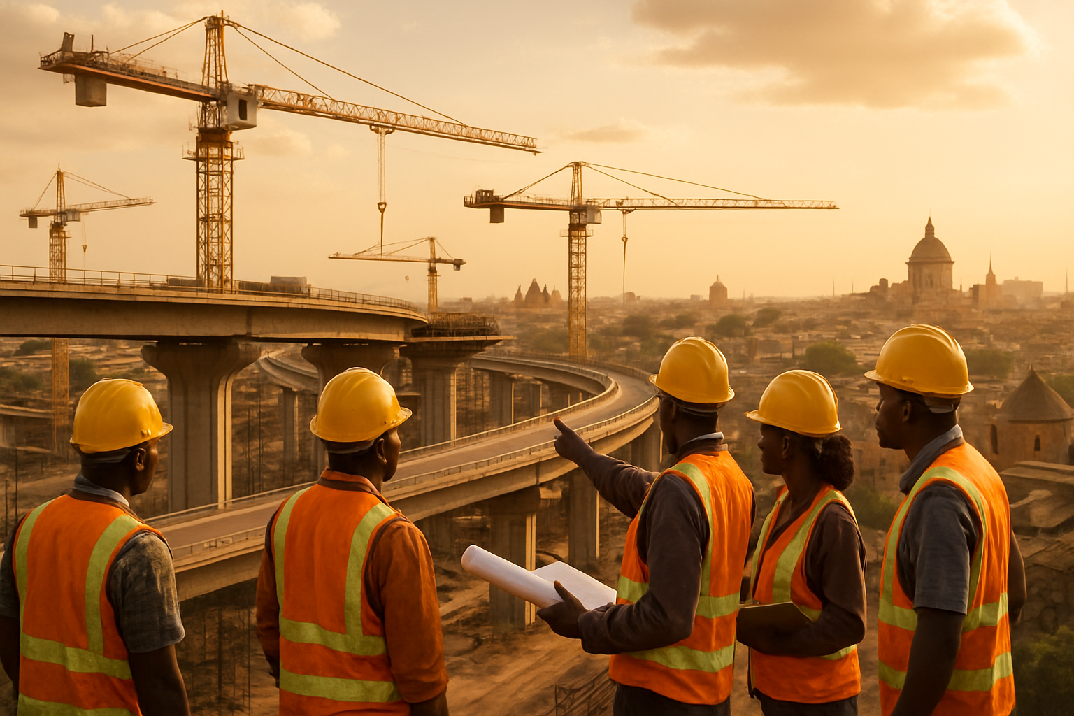 African Nations Accelerate Infrastructure Development with International Partnerships and Security Initiatives