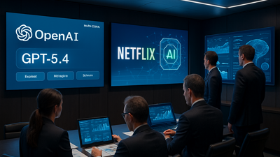 AI Technology Revolution: OpenAI Unveils GPT-5.4, Netflix Acquires Ben Affleck's AI Company as Industry Faces Critical Inflection Point