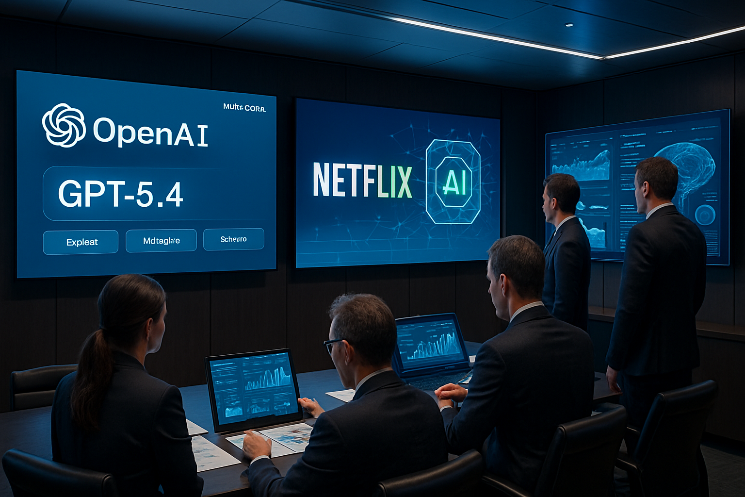AI Technology Revolution: OpenAI Unveils GPT-5.4, Netflix Acquires Ben Affleck's AI Company as Industry Faces Critical Inflection Point