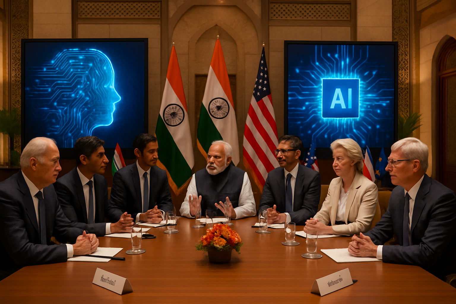 World Leaders Confront AI Governance Crisis as Google Chief Warns of Urgent Threats