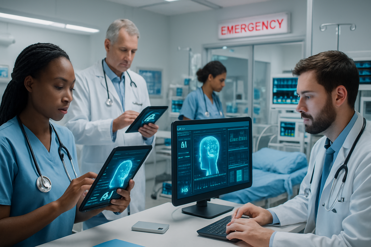 AI Healthcare Revolution: Emergency Departments Lead Digital Transformation Across Three Nations