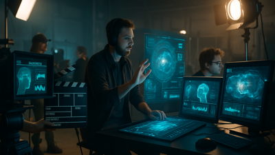 AI Transforms Hollywood: From Digital Extras to Oscar Recognition as Film Industry Enters Revolutionary Era
