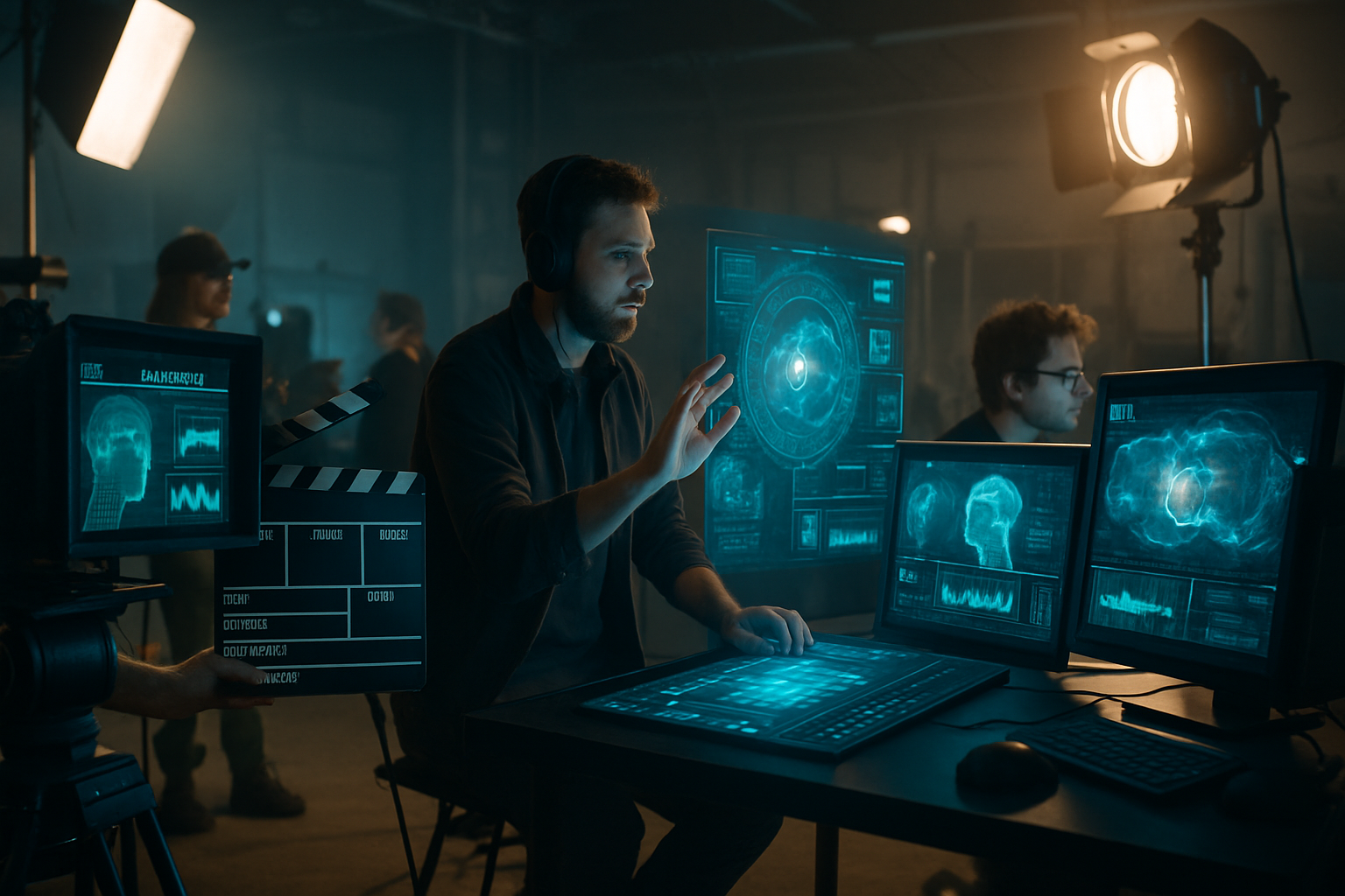 AI Transforms Hollywood: From Digital Extras to Oscar Recognition as Film Industry Enters Revolutionary Era