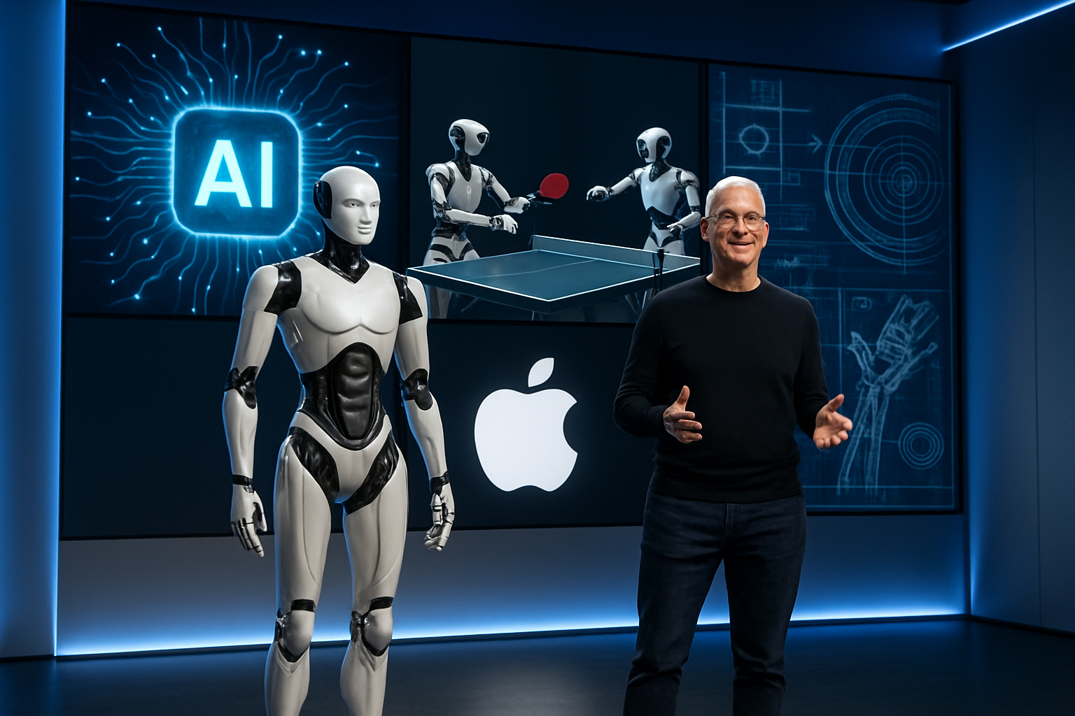 AI Revolution Reaches New Heights: Apple's Bold Vision and Robotic Athletic Records Signal Technology Transformation