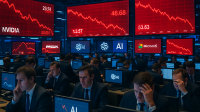 AI Market Turmoil Deepens as Tech Giants Face Unprecedented Volatility Amid Investment Surge