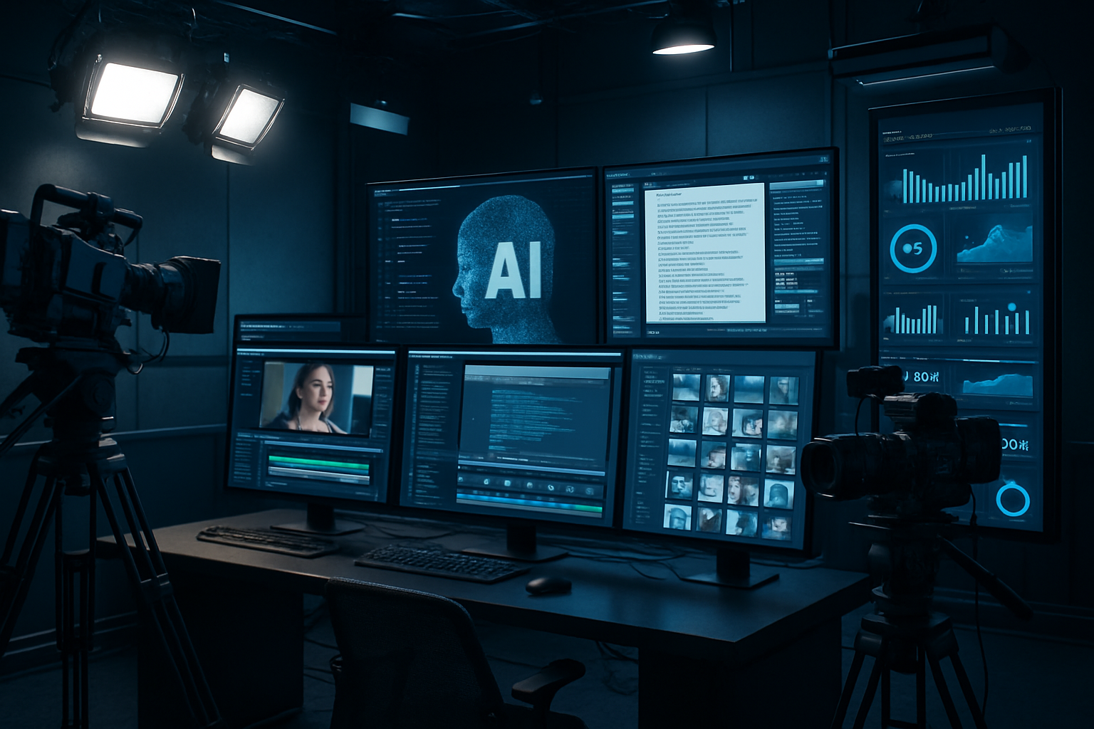 AI Revolutionizes Media Production as Industry Grapples with Ethics and Authenticity Challenges