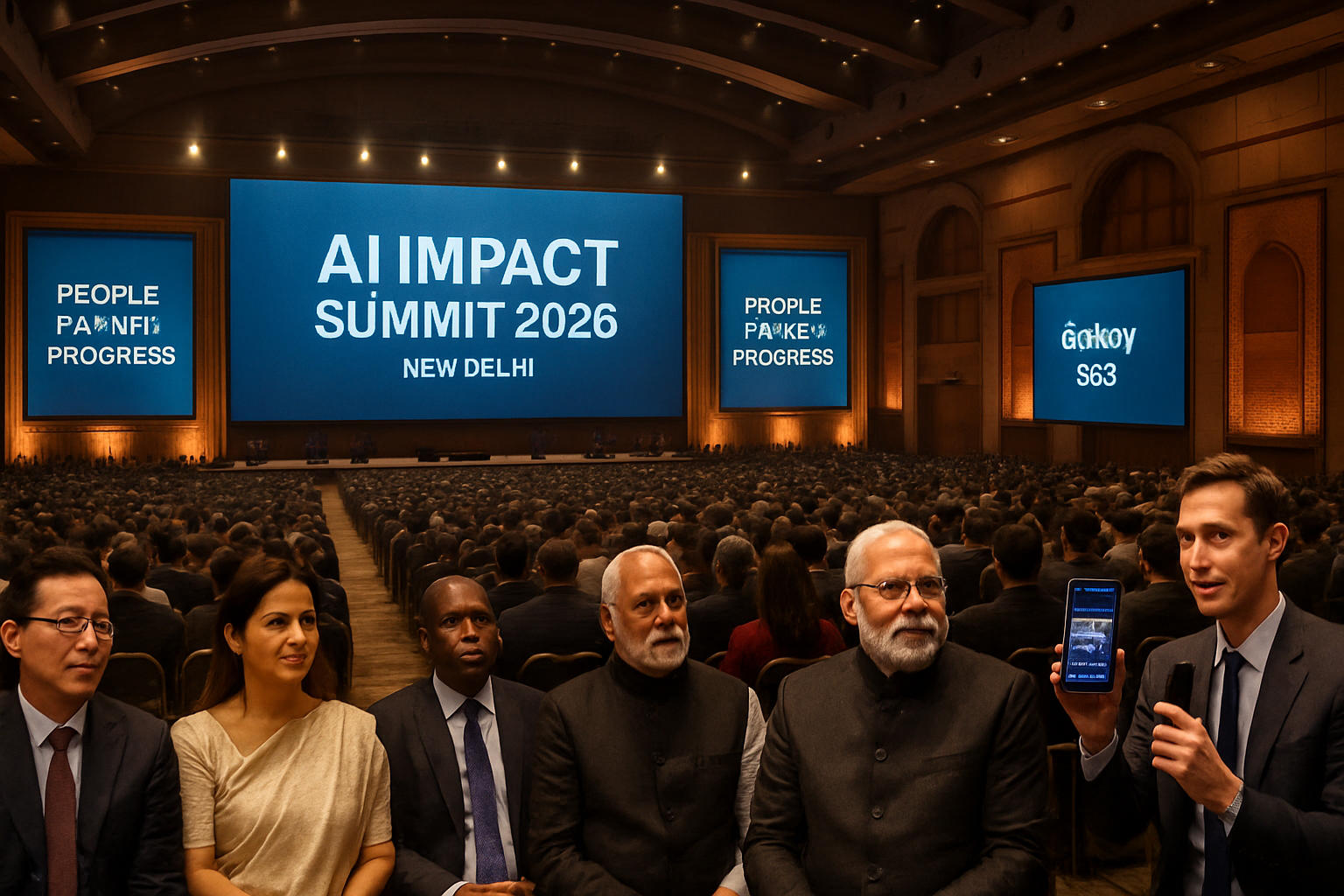 AI Revolution at Critical Inflection Point: Global Summit Charts Human-Centered Path as Samsung Unveils Privacy-First Galaxy S26