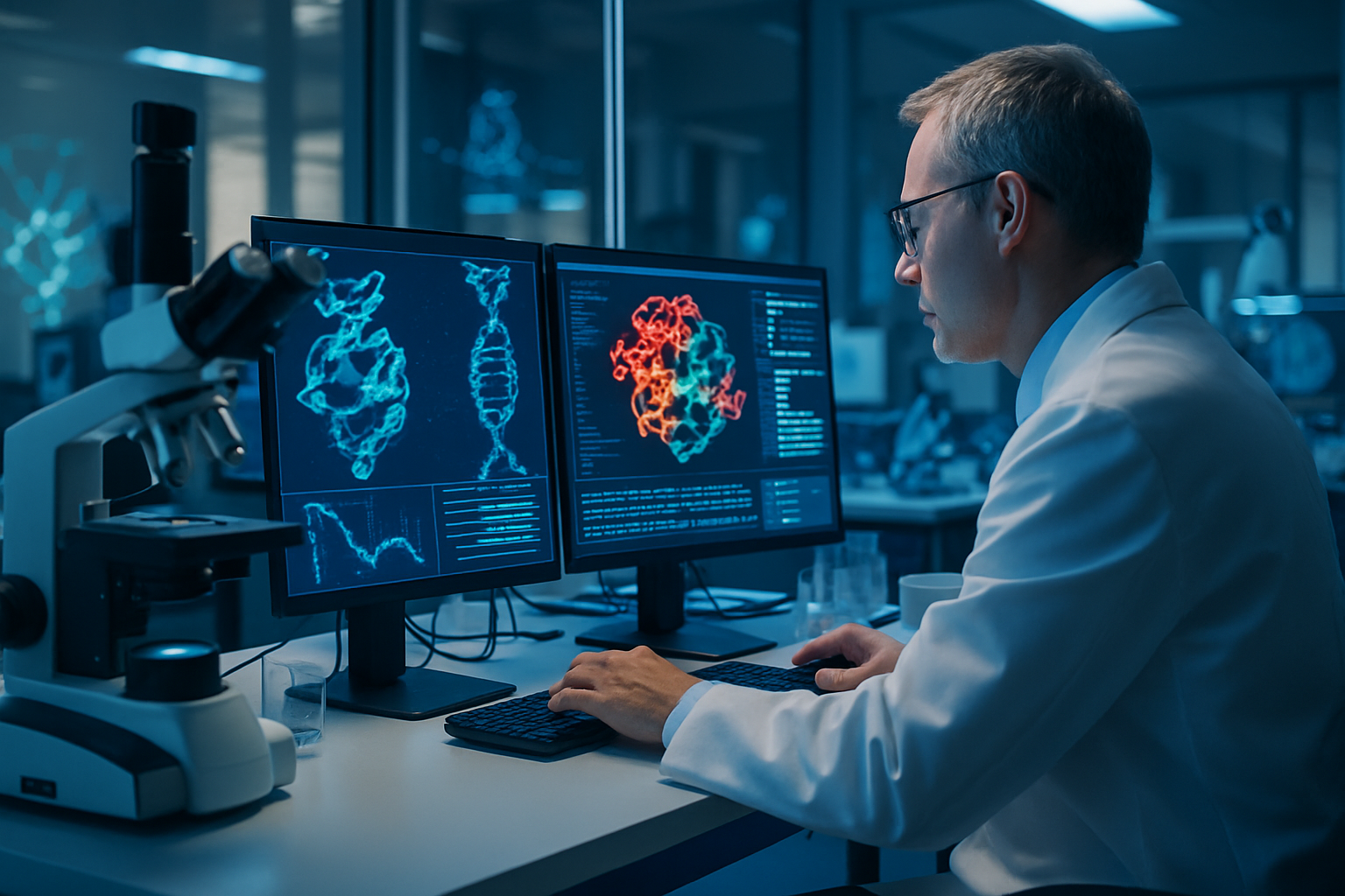 AI Revolutionizing Disease Research: From AlphaFold's Protein Breakthrough to Personalized Medicine