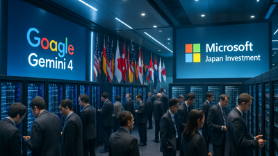 Google Launches Gemma 4 AI Model as Microsoft Invests $10 Billion in Japan Amid Global Infrastructure Challenges