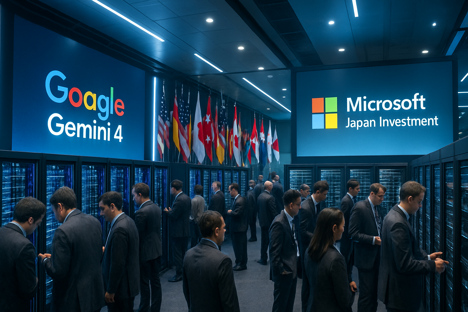 Google Launches Gemma 4 AI Model as Microsoft Invests $10 Billion in Japan Amid Global Infrastructure Challenges