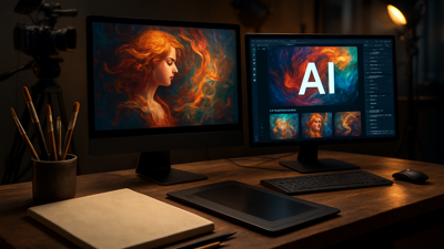 AI Revolution Transforms Creative Industries as Questions Mount Over Authenticity and Human Creativity