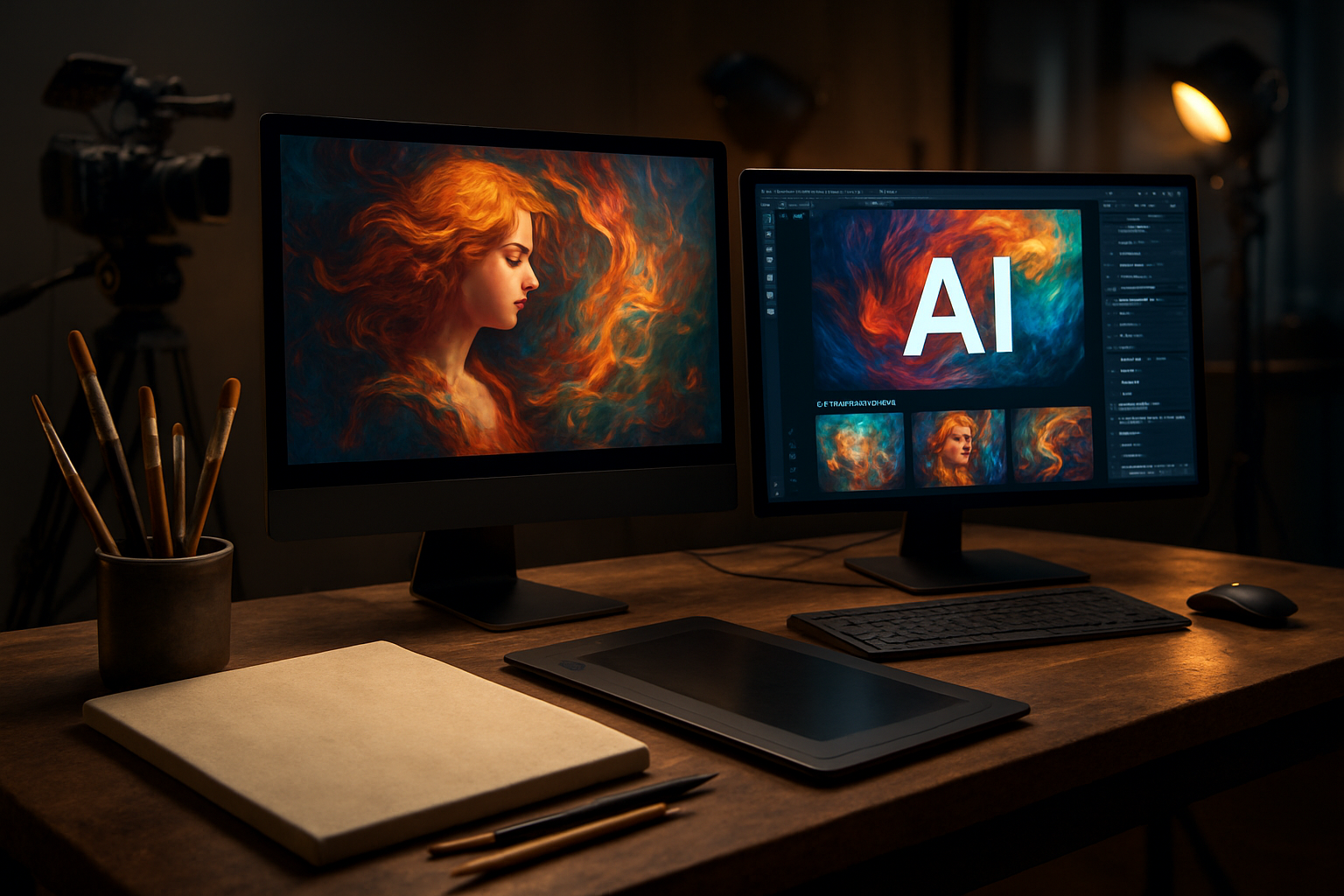 AI Revolution Transforms Creative Industries as Questions Mount Over Authenticity and Human Creativity