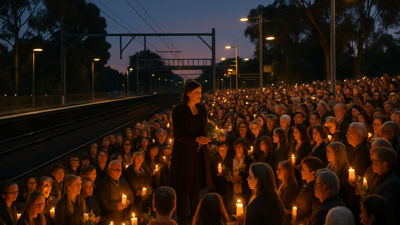 Thousands Honor Hero at Memorial Vigil: Mother's Emotional Tribute to Son Who Made Ultimate Sacrifice