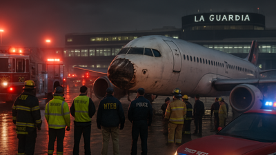 Two Pilots Killed in Fatal Air Canada Express Collision at LaGuardia Airport