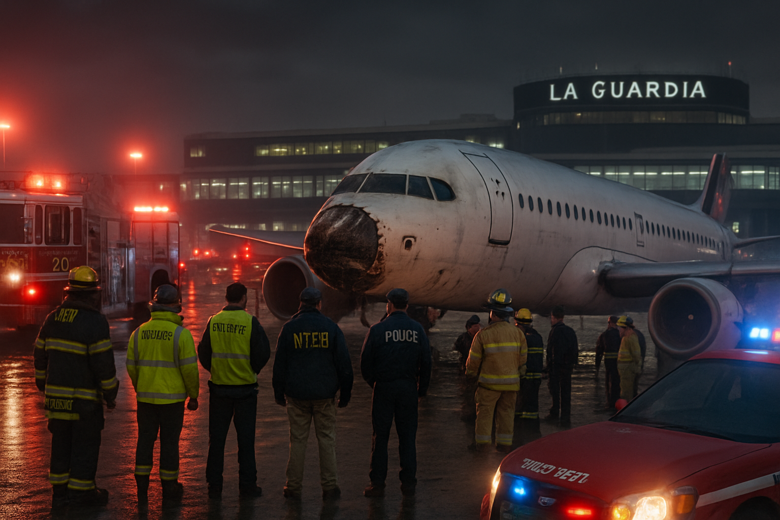 Two Pilots Killed in Fatal Air Canada Express Collision at LaGuardia Airport