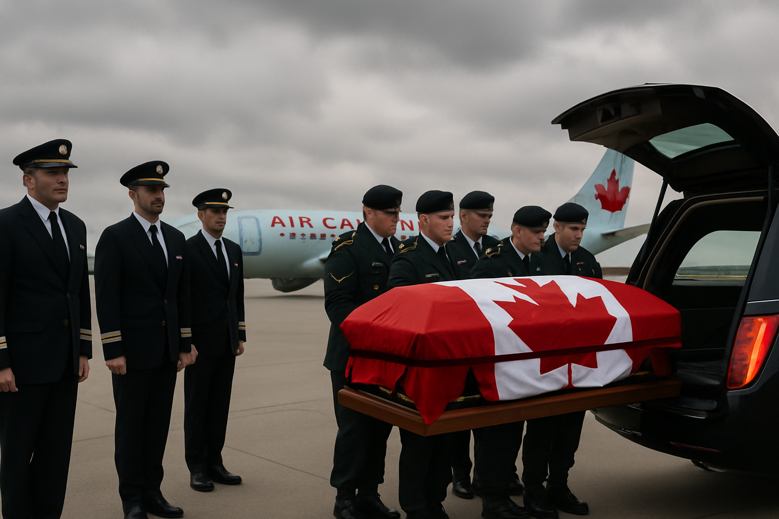 Bodies of Air Canada Pilots Killed in LaGuardia Collision Return Home to Canada