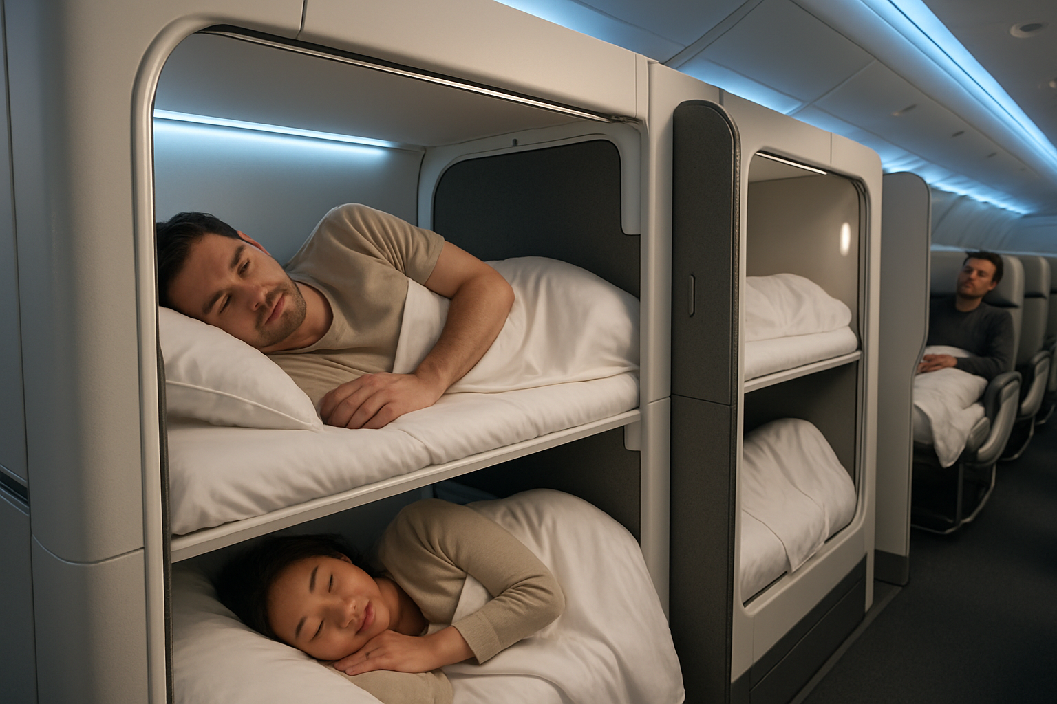 Air New Zealand Unveils Revolutionary Skynest Bunk Bed Pods for Economy Class Long-Haul Flights