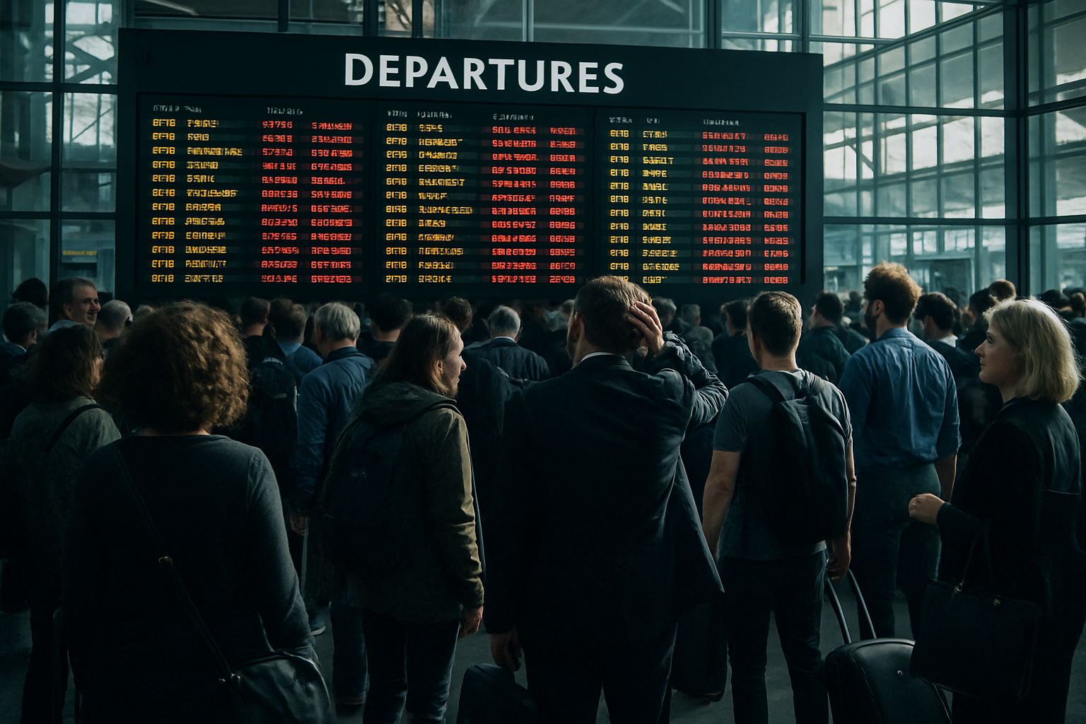 Travel Industry Under Siege: Airport Delays Force Passengers to Miss Flights as Fuel Crisis Devastates Airlines