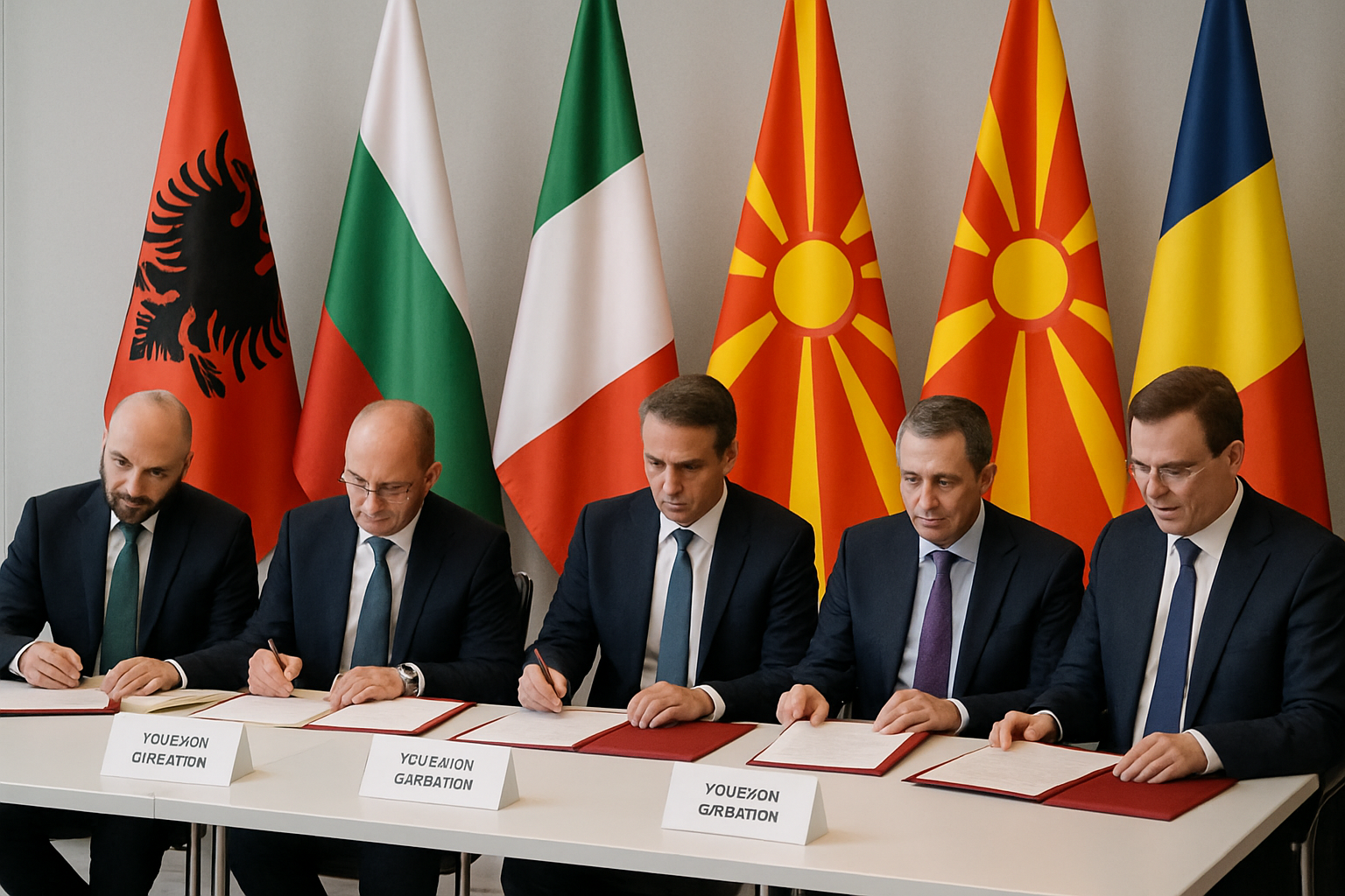 Albania Hosts Historic Ministerial Meeting on Strategic Corridor VIII Transport Project Linking Adriatic and Black Sea