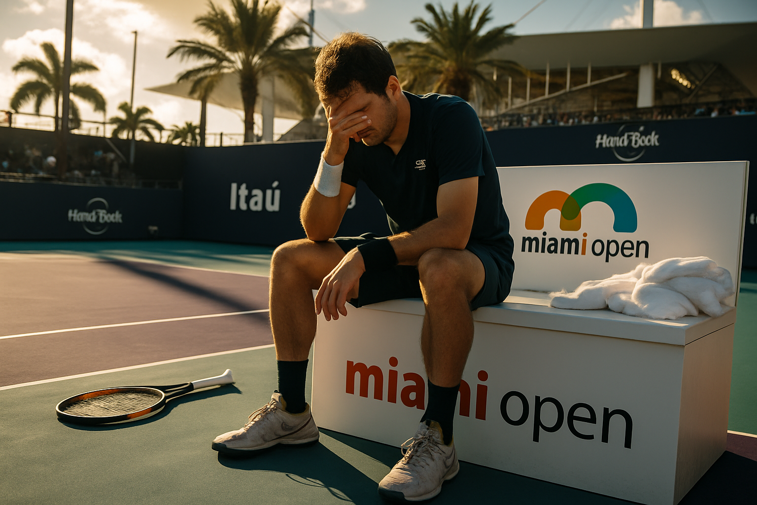 World No. 1 Alcaraz Stunned by Korda in Miami Open Third Round Shock