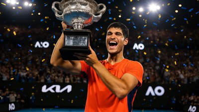 Carlos Alcaraz Makes History: Wins Australian Open to Complete Career Grand Slam at 22