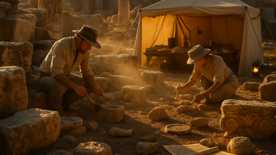 Lost City of Alexander the Great Discovered After Two Millennia as Ancient Archimedes Manuscript Surfaces in France