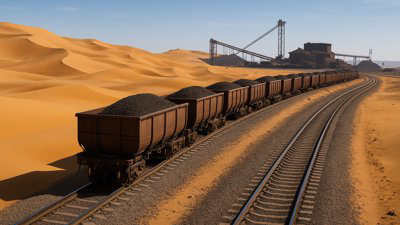 Algeria Launches Historic Iron Ore Railway Connecting Gara Djebilet to Export Ports