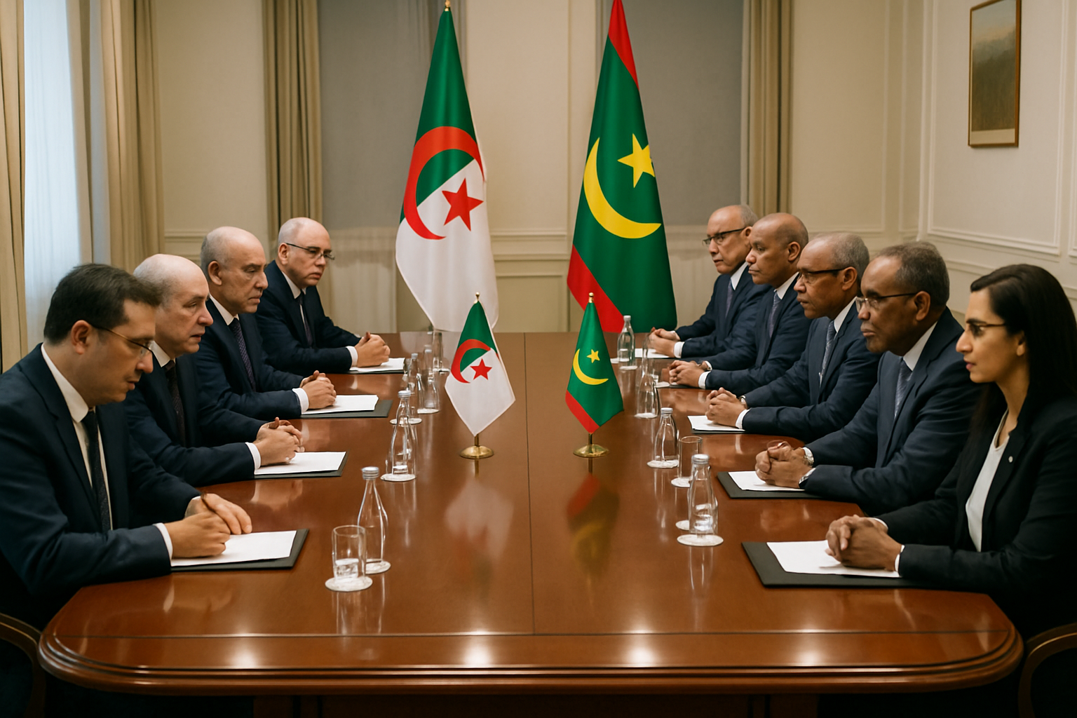 Algeria-Mauritania Summit Advances Strategic Partnership with Energy, Trade and Transportation Agreements