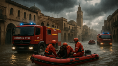 Algeria Battles Devastating Weather Emergency: Triple Threat of Flooding, Winds, and Dust Storms Claims Lives